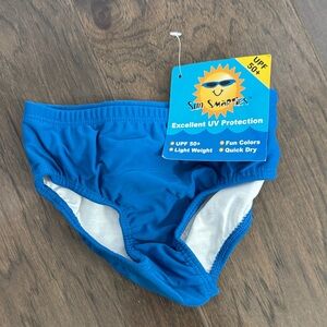 NWT Blue swim Diaper Cover